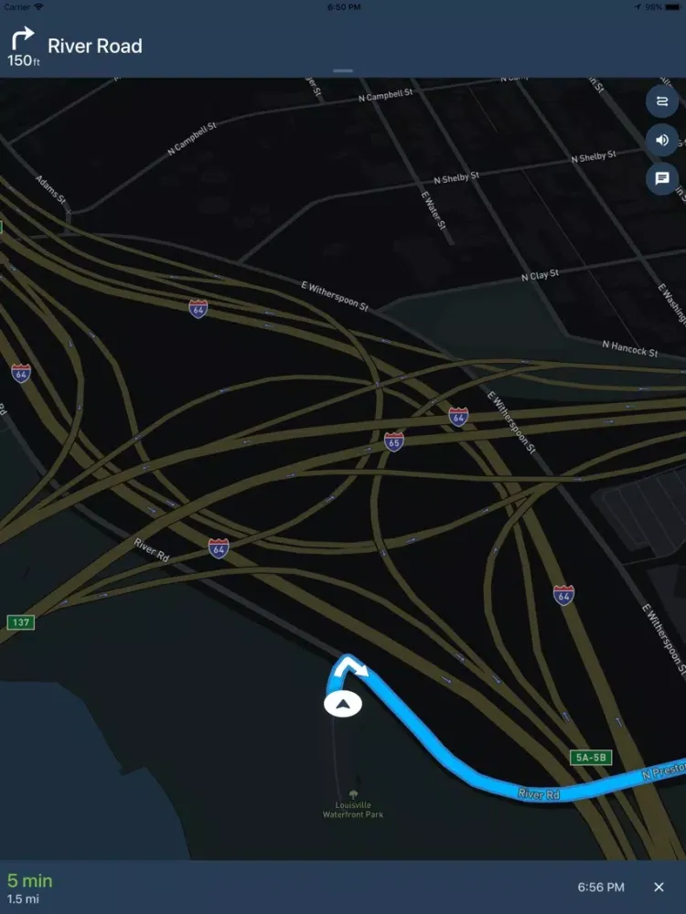 Louisville Ghost Map iPad 应用截图