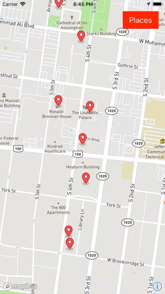Louisville Ghost Map应用截图