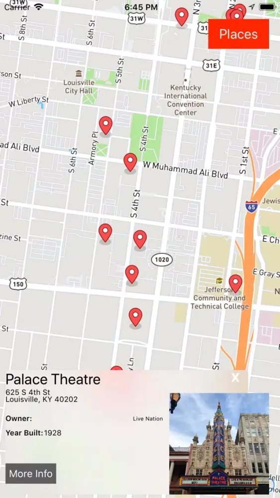 Louisville Ghost Map应用截图