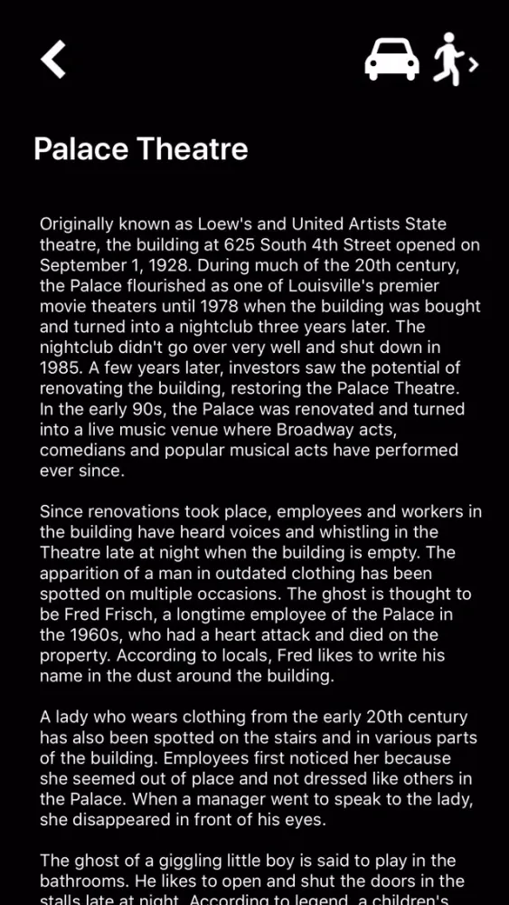 Louisville Ghost Map应用截图