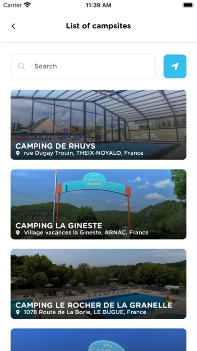 Les Vacances Camping Paradis سکرین شاٹس