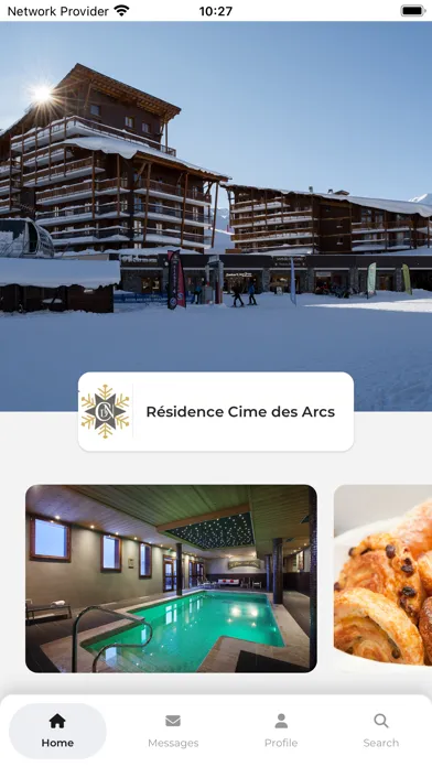 Captures d'écran de Chalet des Neiges Residences