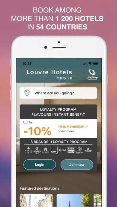 Скриншоты Louvre Hotels Group – Travel