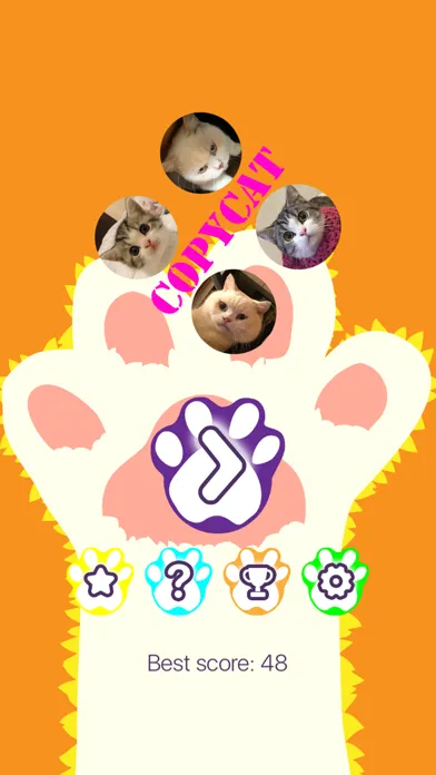 Скриншоты CopyCat - Cute Cats (Marbles and Sesame) Matching