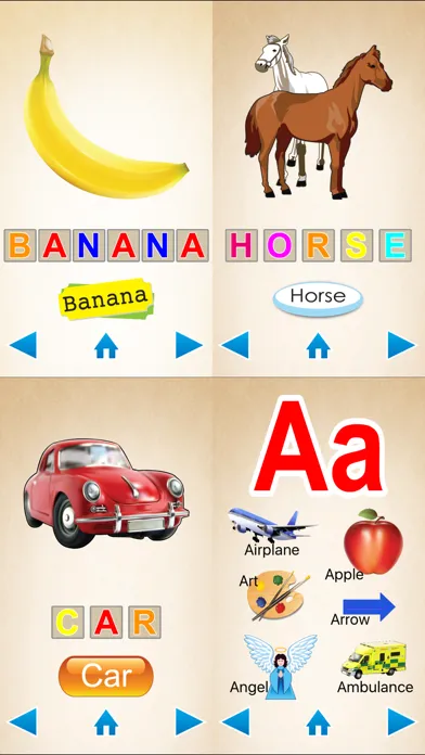 Capturas de pantalla de First Words -Voice Flash Cards