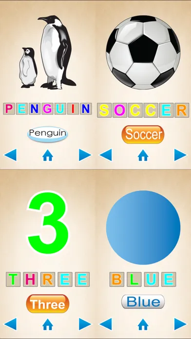 Capturas de pantalla de First Words -Voice Flash Cards