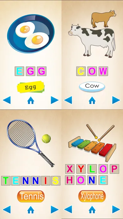 Capturas de pantalla de First Words -Voice Flash Cards