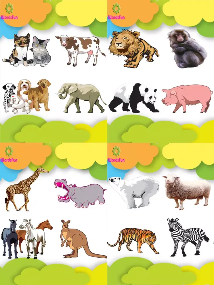 Capturas de pantalla de WordsFun -Animals Words Match iPad 