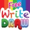 Write Draw Free - Learning Writing, Drawing, Fill Color & Words