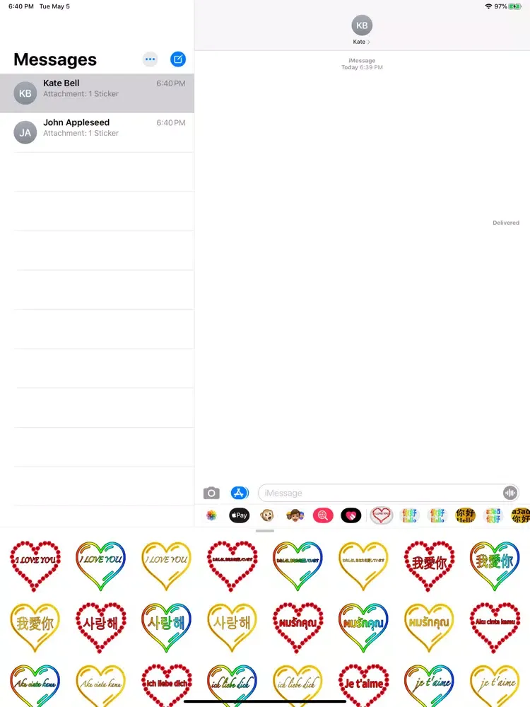 Love In All iPad 应用截图