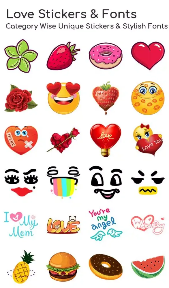 Capturas de tela do Love Collage, Love Photo Frame