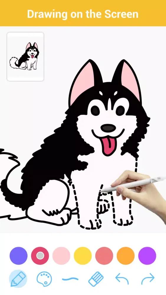 Capturas de tela do Learn to Draw - how to draw