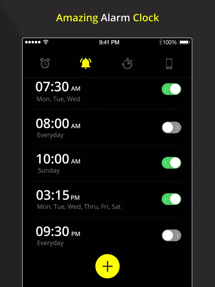 Alarm King - Sleep Time iPad  Screenshots