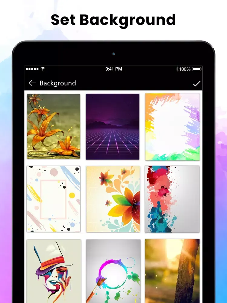 Flyer Maker - Poster Maker iPad  سکرین شاٹس