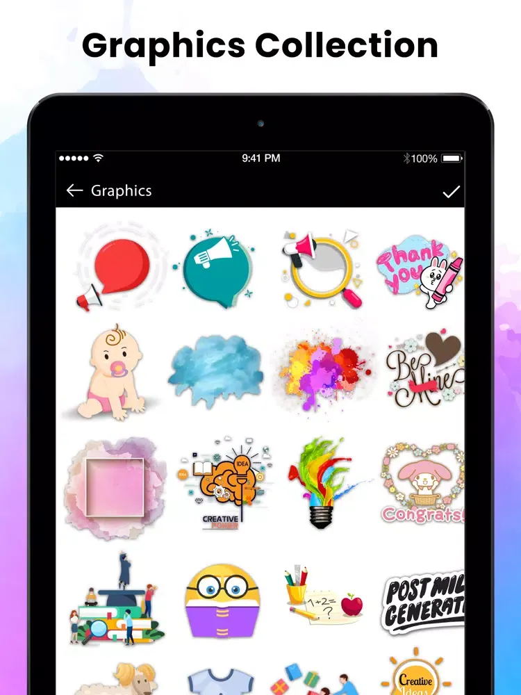 Flyer Maker - Poster Maker iPad  سکرین شاٹس