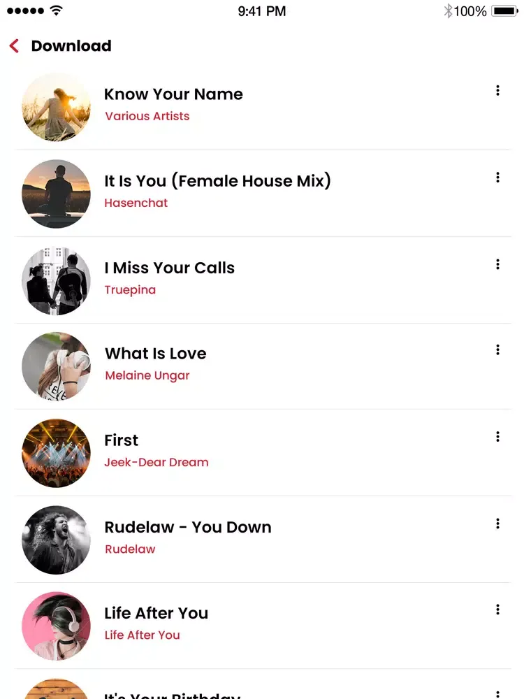 Tangkapan layar Music - MP3 Music Downloader iPad 