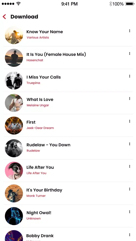 Tangkapan layar Music - MP3 Music Downloader