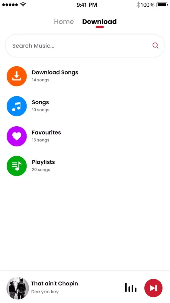 Tangkapan layar Music - MP3 Music Downloader