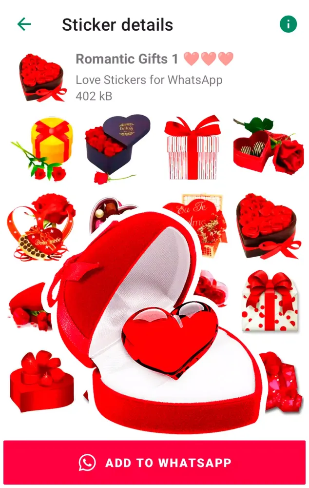 Love Emoji Stickers WASticker 스크린샷