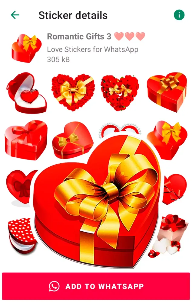 Love Emoji Stickers WASticker 스크린샷