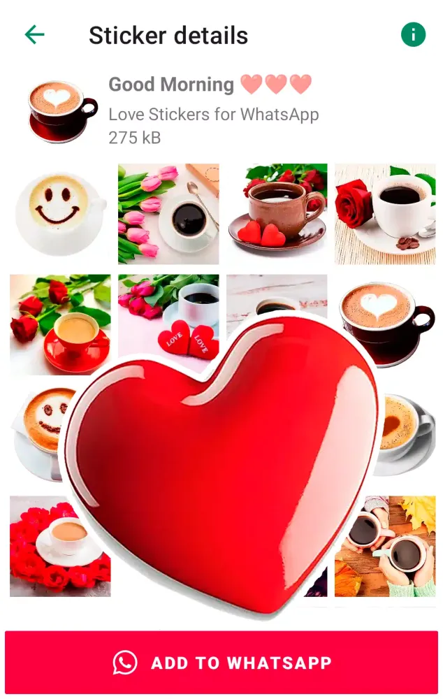 Love Emoji Stickers WASticker 스크린샷