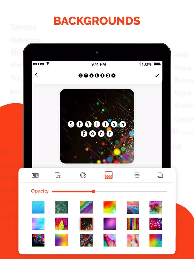 Capturas de pantalla de Fonts - Stylish & Fancy iPad 