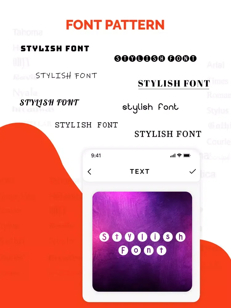 Capturas de pantalla de Fonts - Stylish & Fancy iPad 