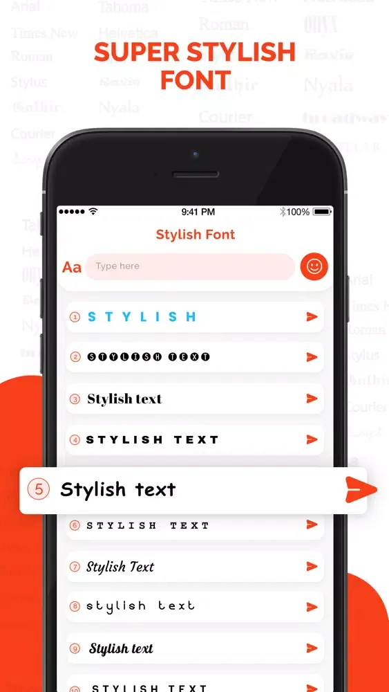 Capturas de pantalla de Fonts - Stylish & Fancy
