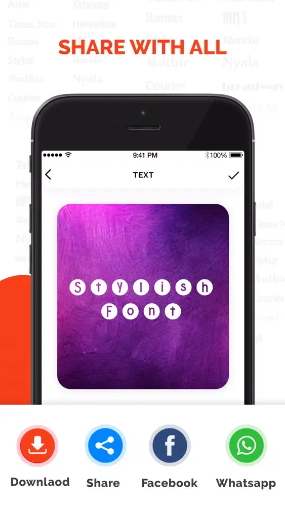 Capturas de pantalla de Fonts - Stylish & Fancy