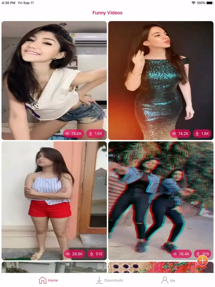 Tip Top - Funny Videos iPad  Screenshots