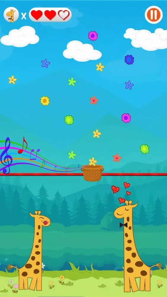 Love Giraffe Music Rhythm Game スクリーンショット