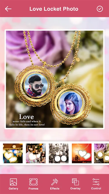 Love Locket Photo Editor Screenshots