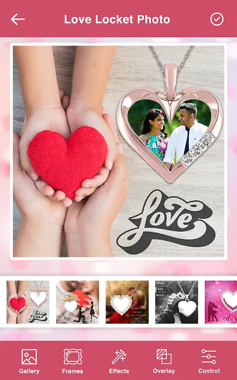 Love Locket Photo Editor Screenshots