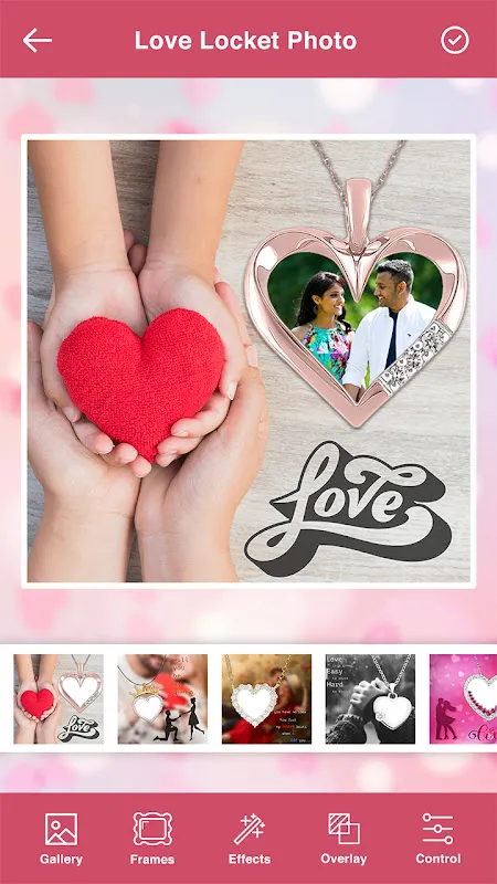 Love Locket Photo Editor Screenshots