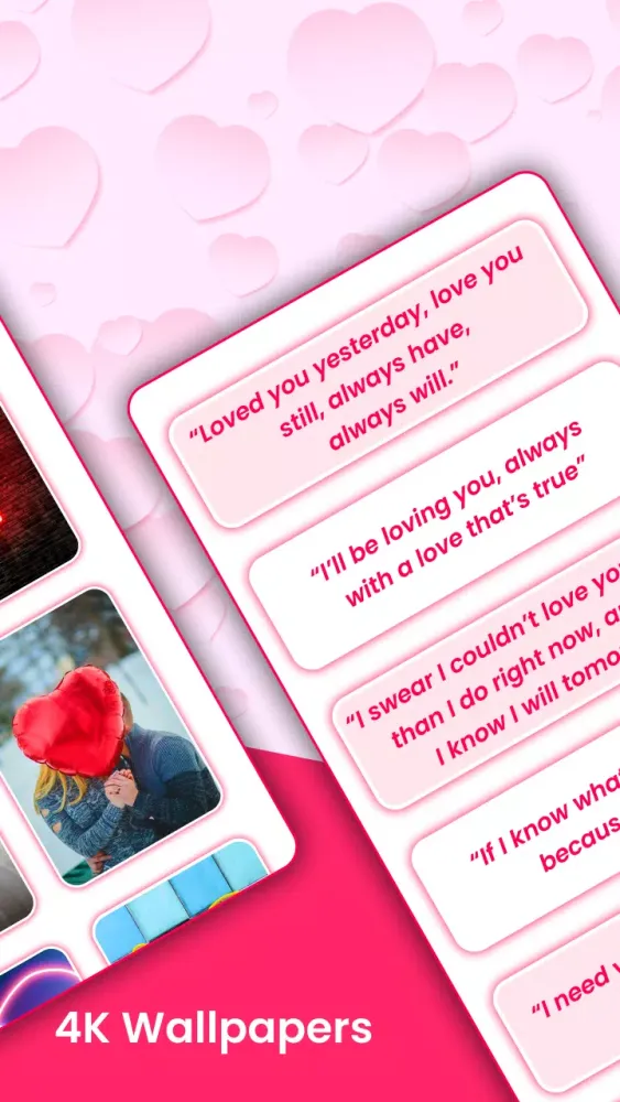 Love Messages & SMS Quotes应用截图
