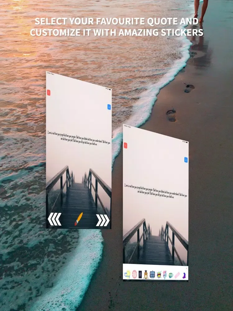 Capturas de pantalla de Love Quotes - In Love messages iPad 