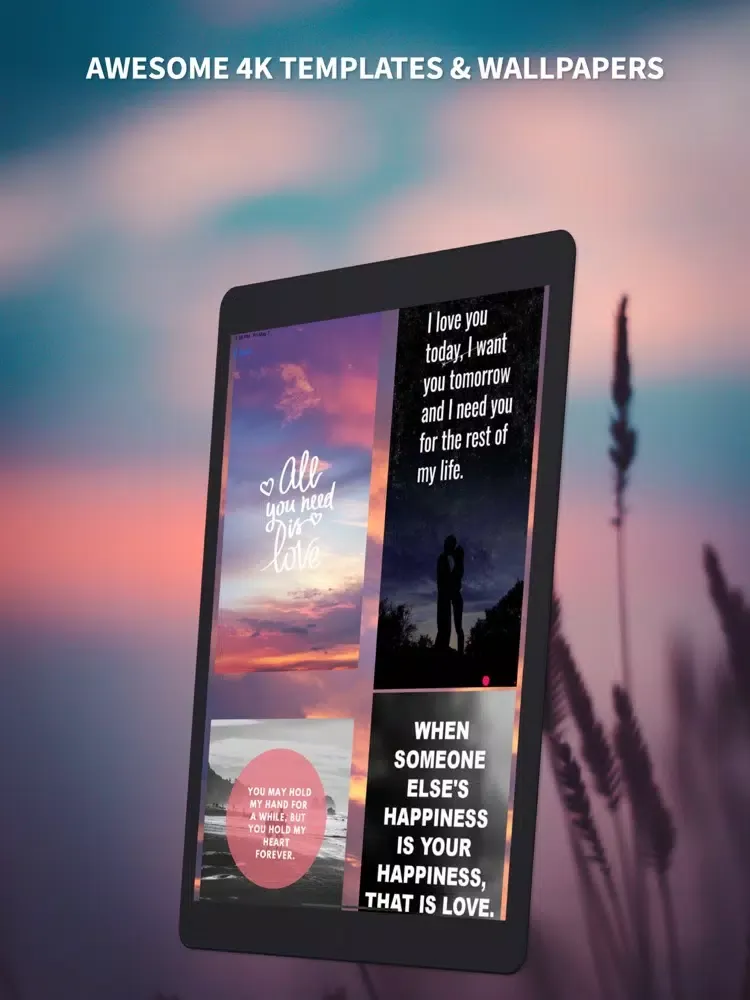 Capturas de pantalla de Love Quotes - In Love messages iPad 