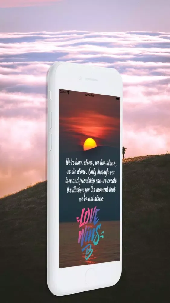 Capturas de pantalla de Love Quotes - In Love messages