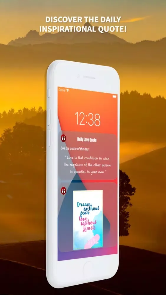 Capturas de pantalla de Love Quotes - In Love messages