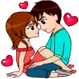 Love Story Stickers