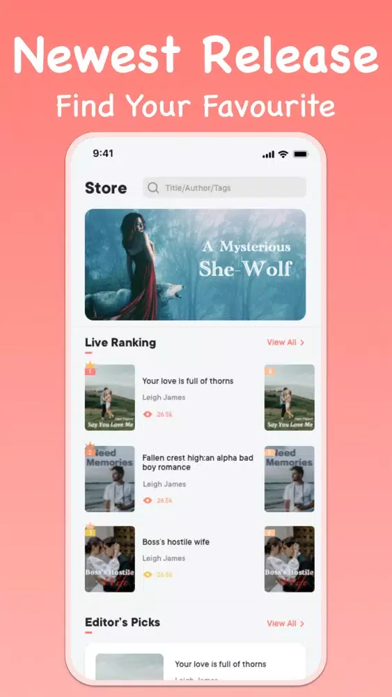 Скриншоты LoveNovel - Read Stories