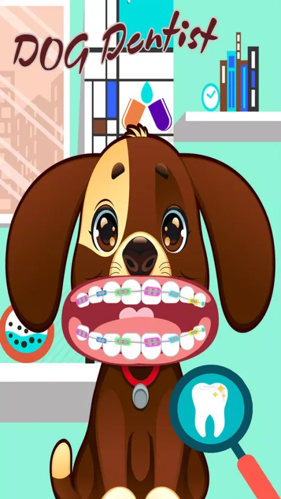 Скриншоты Dog Pet Doctor Dentist Kids Game