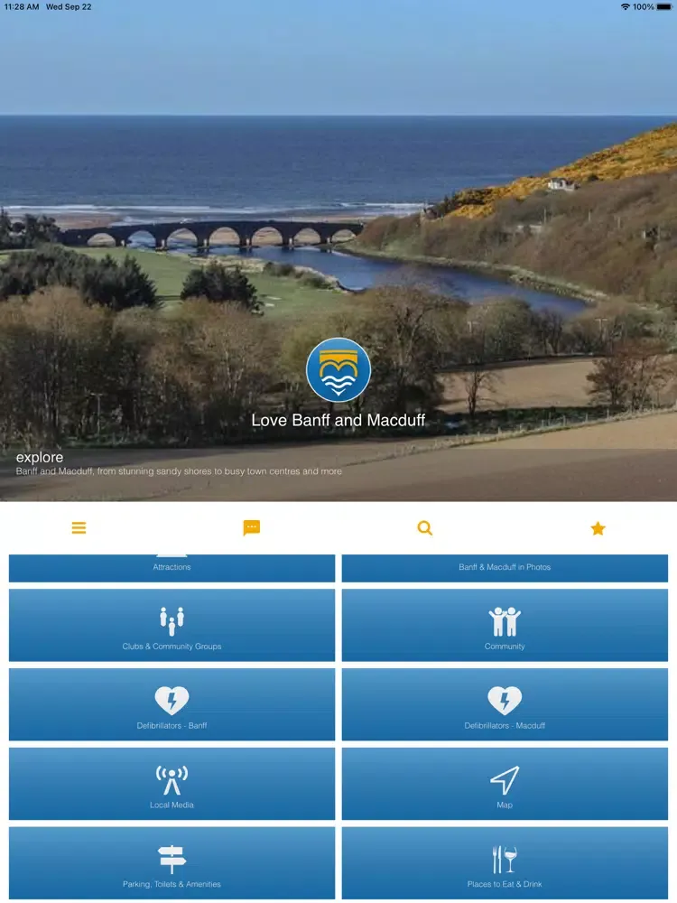 Love Banff and Macduff iPad  স্ক্রিনশট