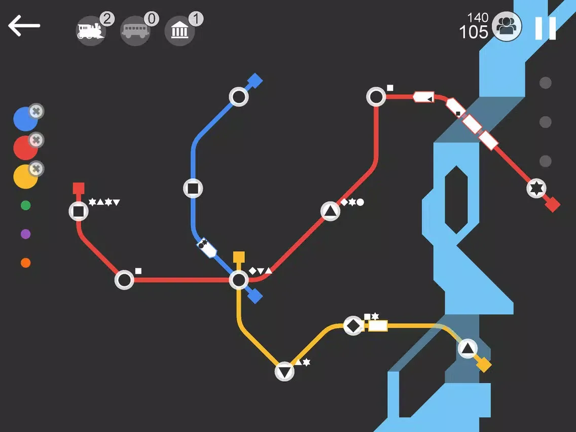 ภาพหน้าจอของ Railroad Line Simulate iPad 