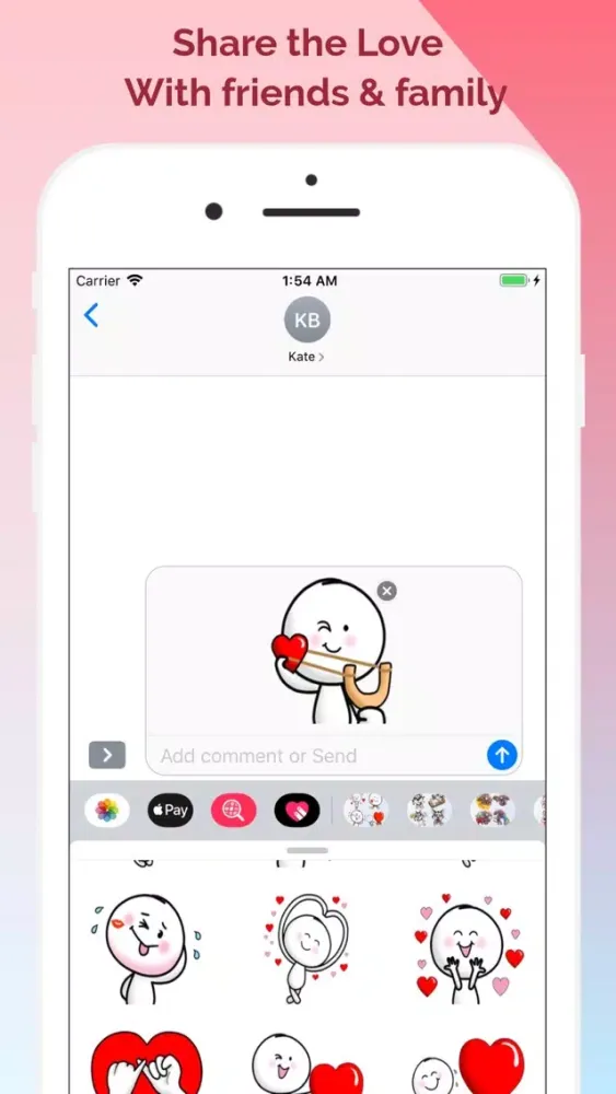 LoveArt - Love Art & Emojis Ekran Görüntüleri