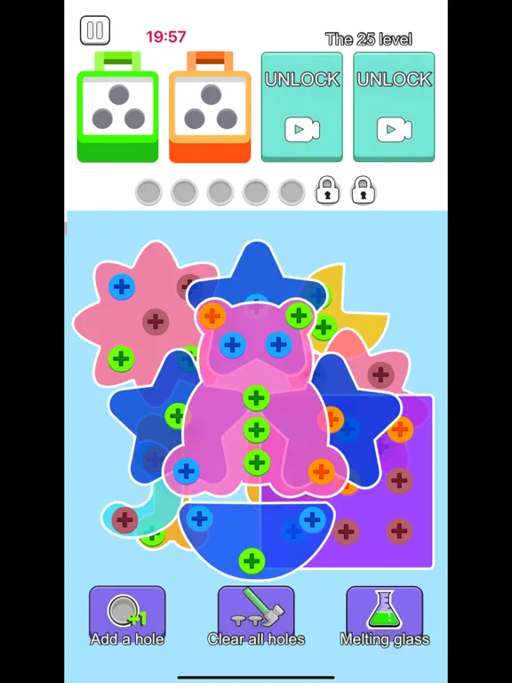Zrzuty ekranu Crazy Screw Puzzle iPad 
