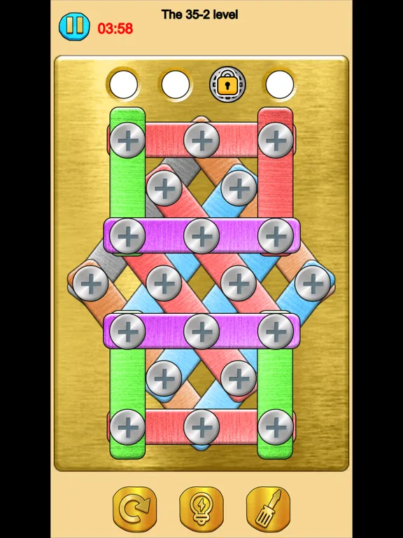 Zrzuty ekranu Crazy Screw Puzzle iPad 