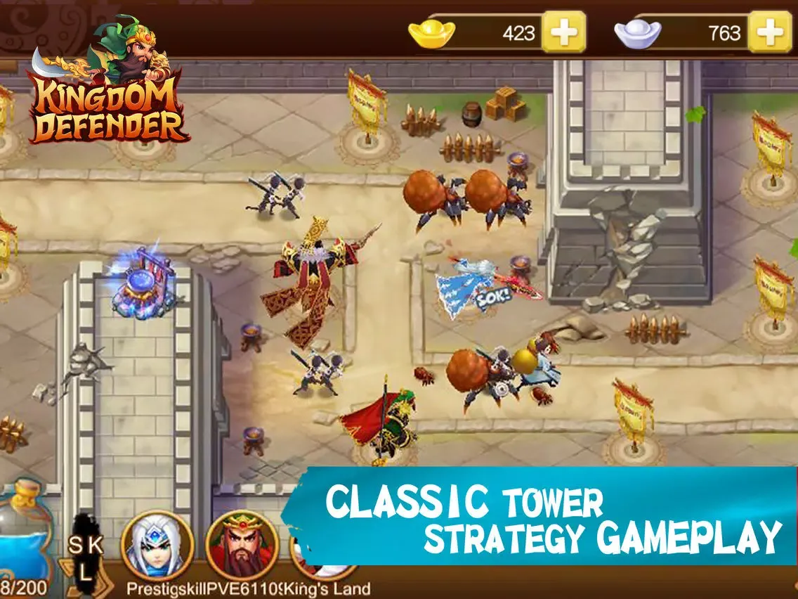 Captures d'écran de Kingdom Defender:EasternLegend iPad 