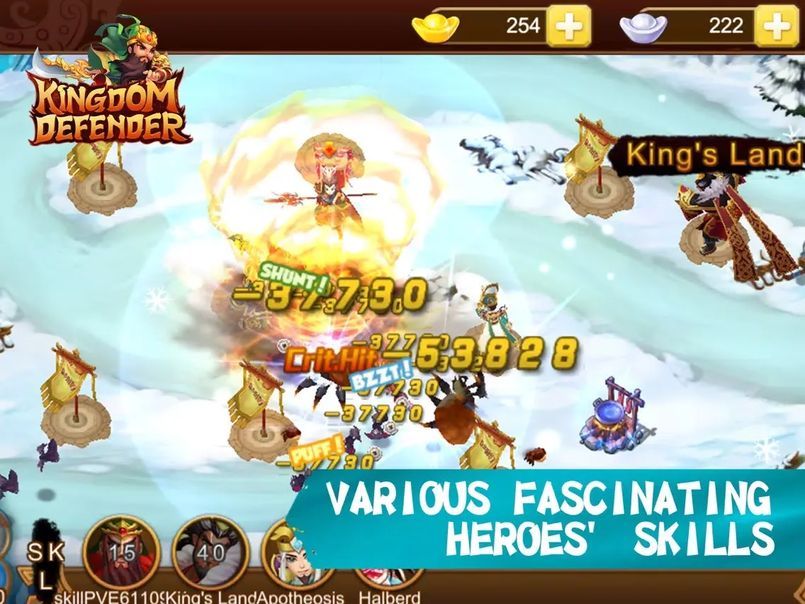 Captures d'écran de Kingdom Defender:EasternLegend iPad 
