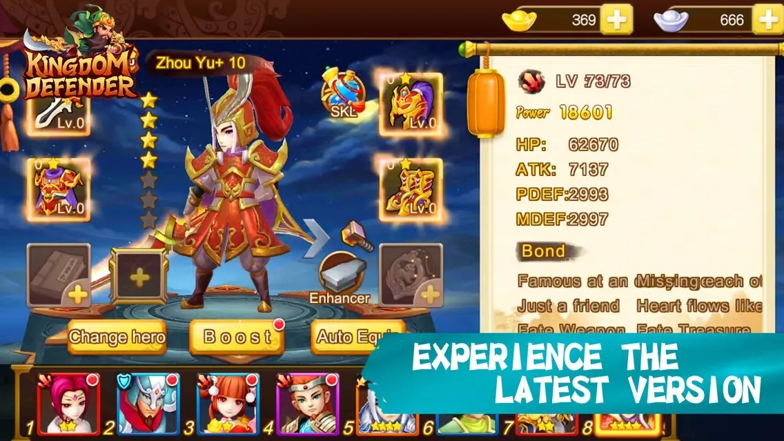 Captures d'écran de Kingdom Defender:EasternLegend